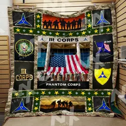 Us Army Quilt Blanket Dhc0910296Vt and Home Decor