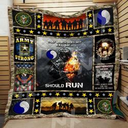Us Army Quilt Blanket Dhc0910379Vt and Home Decor