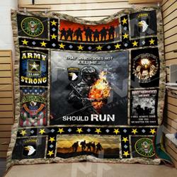 Us Army Quilt Blanket Dhc0910383Vt and Home Decor