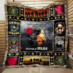 Us Army Quilt Blanket Dhc0910386Vt and Home Decor