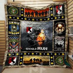 Us Army Quilt Blanket Dhc0910390Vt and Home Decor