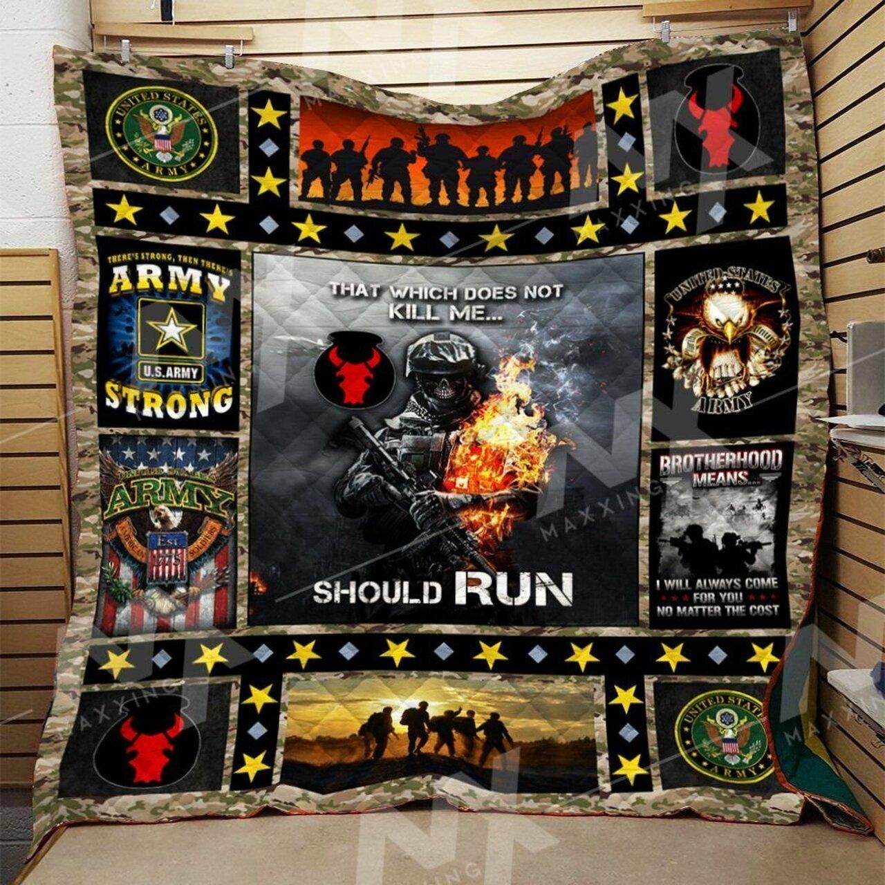Us Army Quilt Blanket Dhc0910393Vt and Home Decor