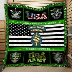 Us Army Quilt Blanket Dhc091064Vt and Home Decor