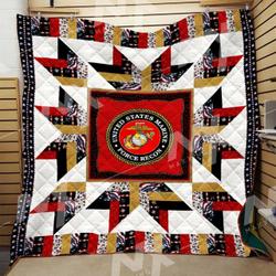 Us Marine Quilt Blanket Dhc0910411Vt and Home Decor