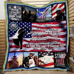 Us Navy  Htt-Qdt0001  Quilt and Home Decor