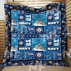 Us Navy Quilt Blanket Dhc0910458Vt and Home Decor
