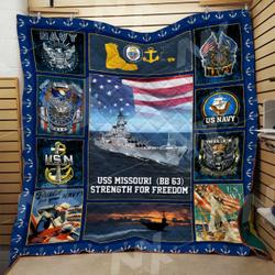 Us Navy Quilt Blanket Dhc0910572Vt and Home Decor