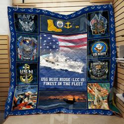 Us Navy Quilt Blanket Dhc0910574Vt and Home Decor