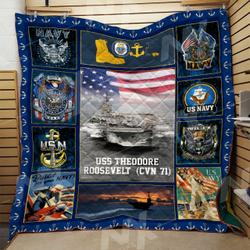 Us Navy Quilt Blanket Dhc0910576Vt and Home Decor