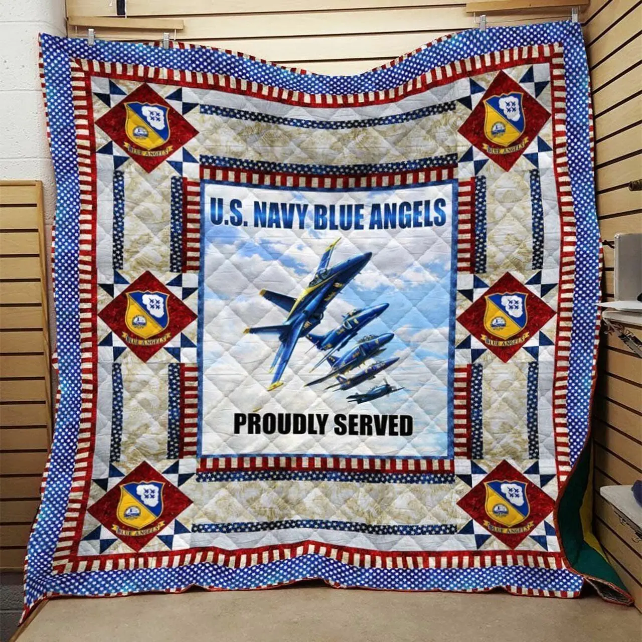 Us Navy Quilt Blanket Dhc0910735Vt and Home Decor