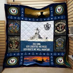 Us Navy Quilt Blanket Dhc0910786Vt and Home Decor