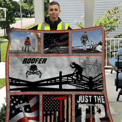 US Roofer Quilt Blanket LH308319 and Home Decor