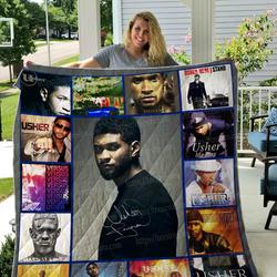 Usher Quilt Blanket 01 and Home Decor