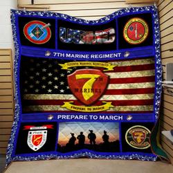 Usmc Quilt Blanket Dhc0910646Vt and Home Decor