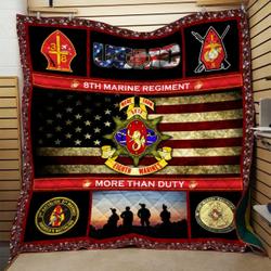 Usmc Quilt Blanket Dhc0910647Vt and Home Decor