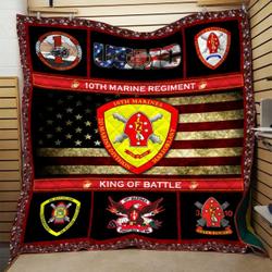 Usmc Quilt Blanket Dhc0910648Vt and Home Decor