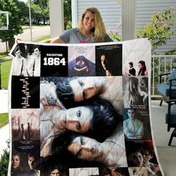 Vampire Diaries Quilt Blanket and Home Decor