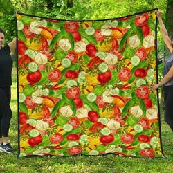 Vegan Colorful Cl12100720Mdq Quilt Blanket and Home Decor
