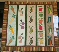 Veggie Hur Quilt cq and Home Decor