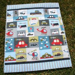 Vehicles Clt260648 Quilt Blanket and Home Decor