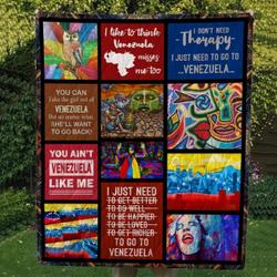 Venezuela Cl14100533Mdq Quilt Blanket and Home Decor