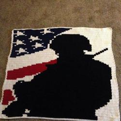 Veteran Cla240694 Quilt Blanket and Home Decor