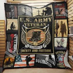 Veteran Quilt Blanket Dhc03021413Td and Home Decor