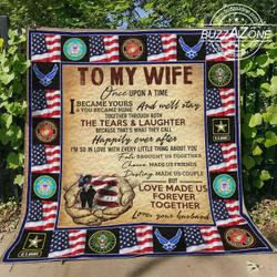 Veteran Quilt Blanket Dhc0712143Vt and Home Decor