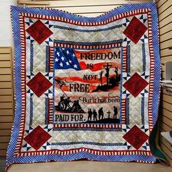 Veteran Quilt Blanket Dhc0910722Vt and Home Decor