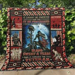 Veteran Quilt Home Decor  Quilt and Home Decor