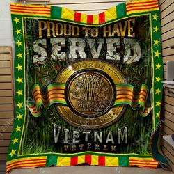 Vietnam Veteran  Htt-Qct0012  Quilt and Home Decor