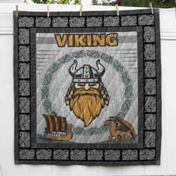 Viking Cartoon Hur Quilt Bevrqw and Home Decor
