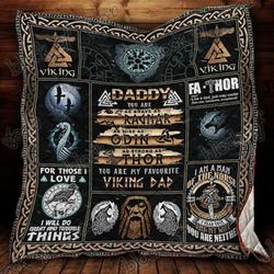 Viking Dad Cla1510478Q Quilt Blanket and Home Decor
