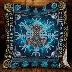 Viking Mjolnir Ah Quilt Derqci and Home Decor