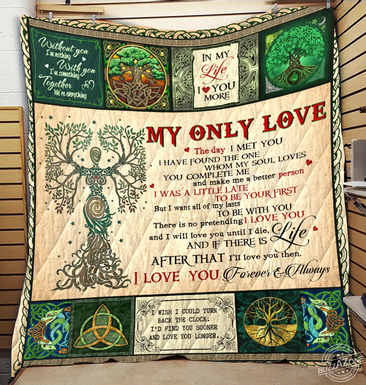 Viking My Love All Of My Last Quilt Cc and Home Decor