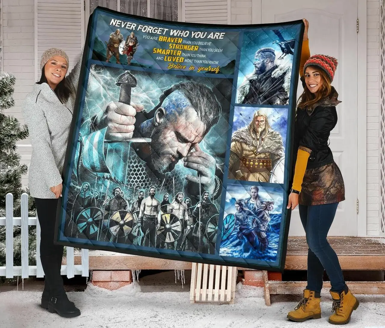 Viking Quilt Blanket Dhc09121572Dd and Home Decor