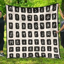Viking Set Old Norse Premium Quilt A7  Quilt and Home Decor