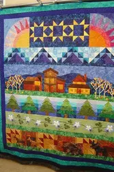 Village Cla1910500Q Quilt Blanket and Home Decor