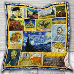 Vincent Van Gogh Paintings Quilt X0508-07  Quilt and Home Decor