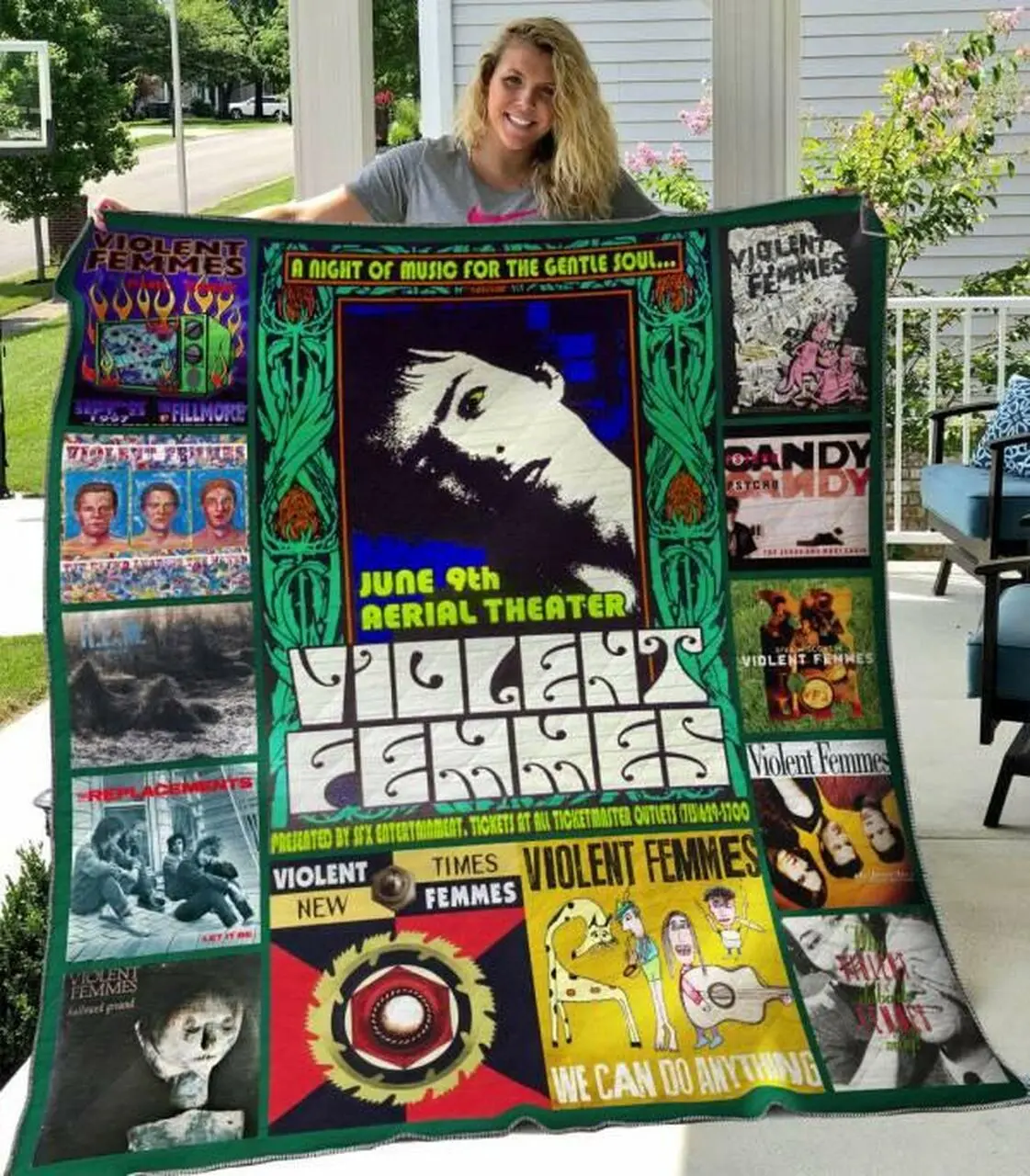 Violent Femmes Quilt Blanket Hvt300543 Quilt and Home Decor