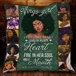Virgo Girl Clt170731 Quilt Blanket and Home Decor