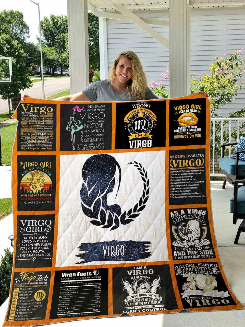 Virgo Quilt Blanket Dhc1501804Vt and Home Decor