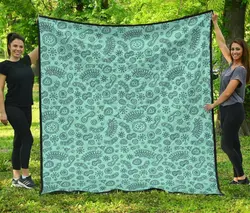 Virus Bacteria Cl12100728Mdq Quilt Blanket and Home Decor