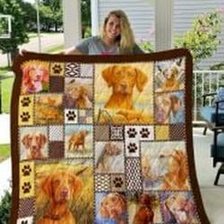 Vizsla Quilt Blanket Lukjd1 Dhc0301856Dd and Home Decor