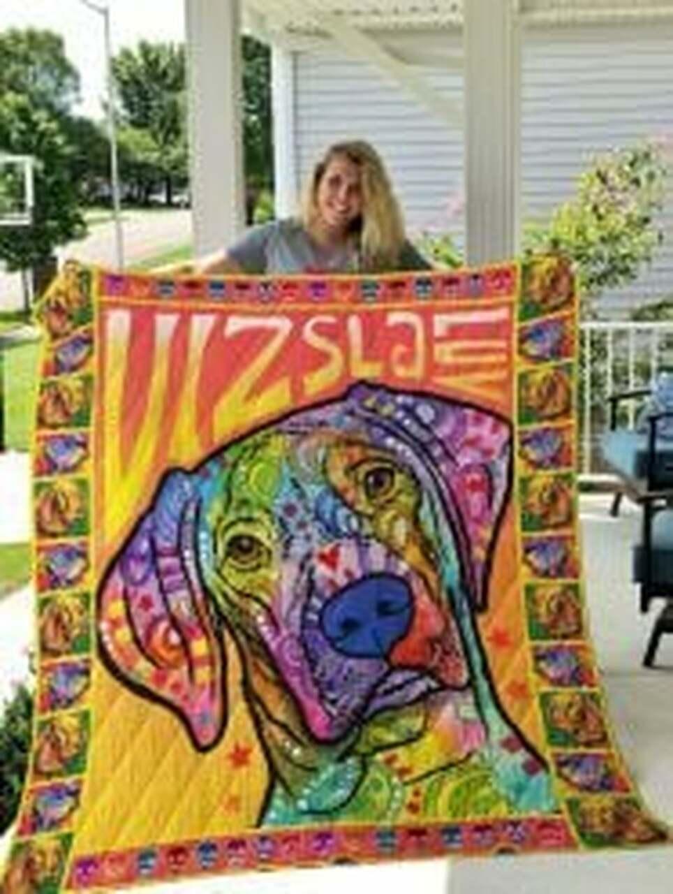 Vizsla Quilt Blanket Luktcg Dhc0301831Dd and Home Decor