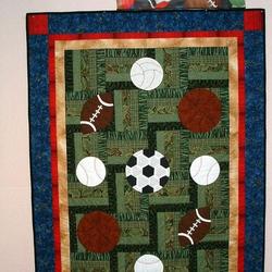 Volleyball Baseball Soccer Cla1010571Q Quilt Blanket and Home Decor