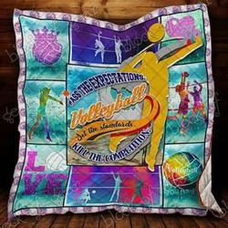 Volleyball Girl Cl19100965Mdq Quilt Blanket and Home Decor