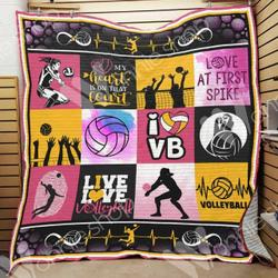 Volleyball Quilt Onc and Home Decor