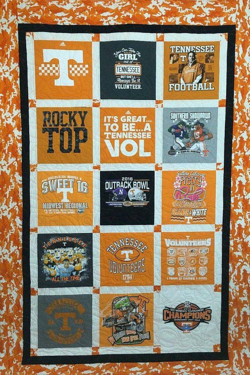 Volunteers Quilt Blanket Pt27 Quilt and Home Decor