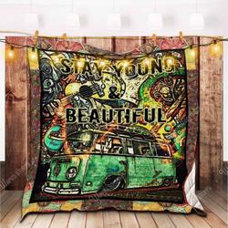 Vw Stay Young Metal Quilt Kb and Home Decor